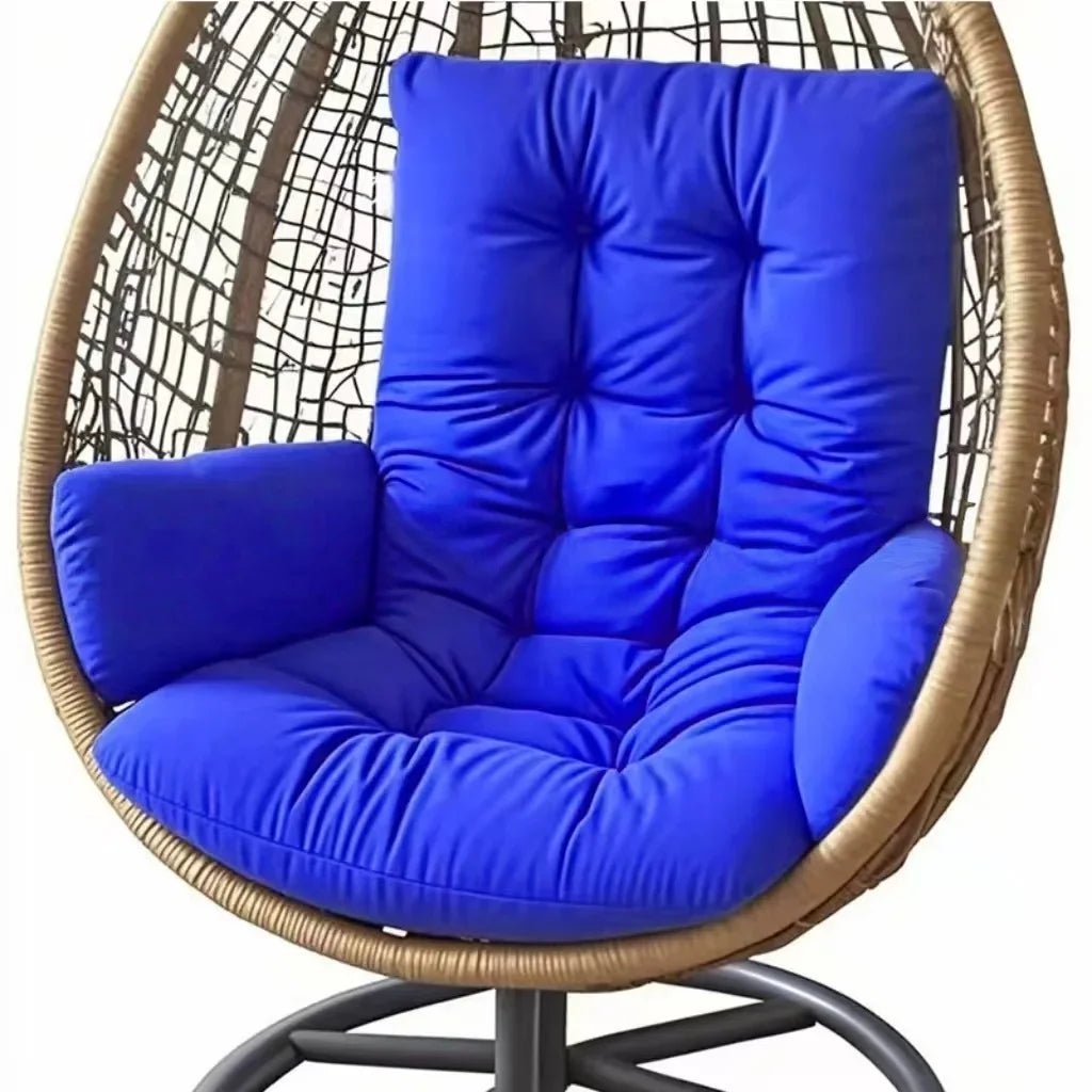 Balcony Egg Chair Cushion Seat Pad Swing Hanging Chair Mat Pillow Patio Garden Outdoor Thickened Hammock Rocking Chair Seat