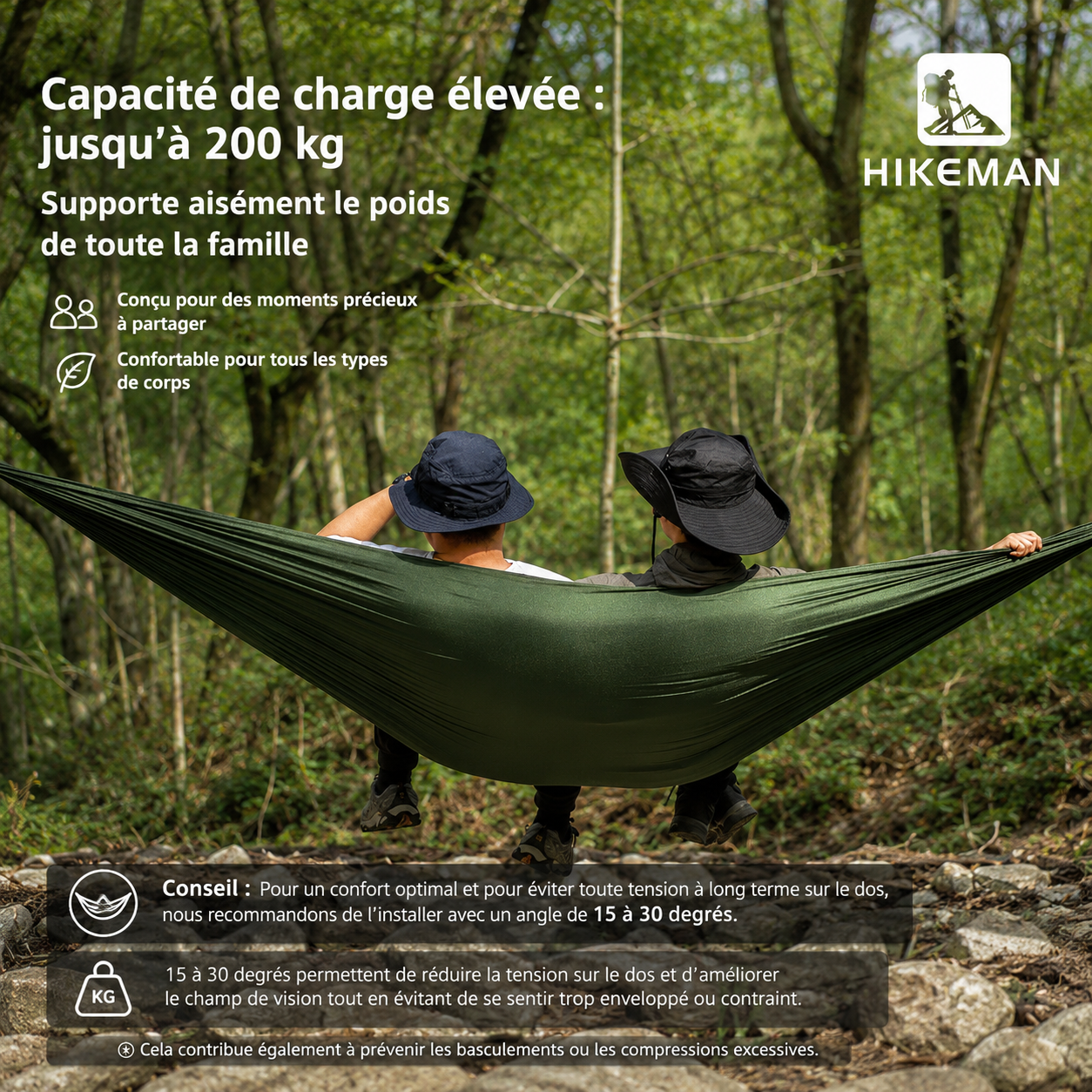 Hamac de camping - Le normand