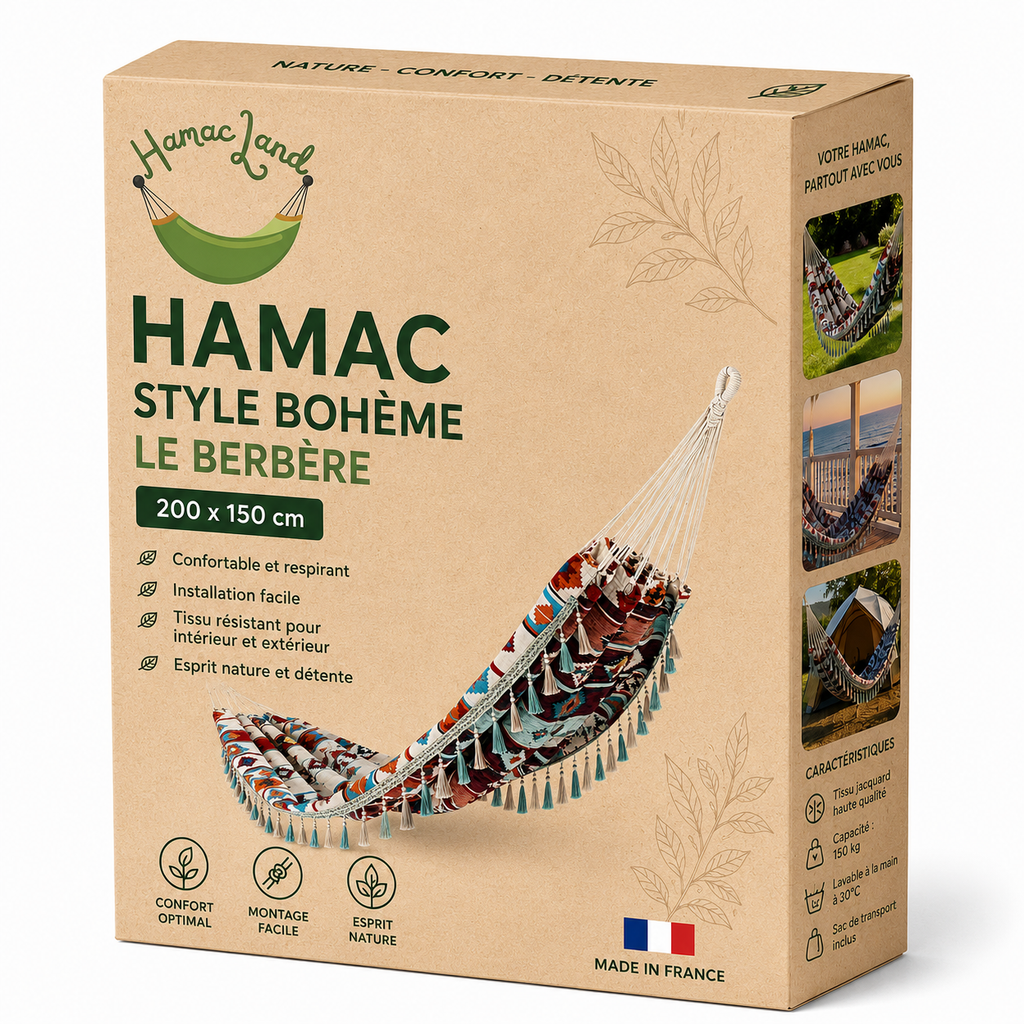 Hamac style Bohème - Le berbère