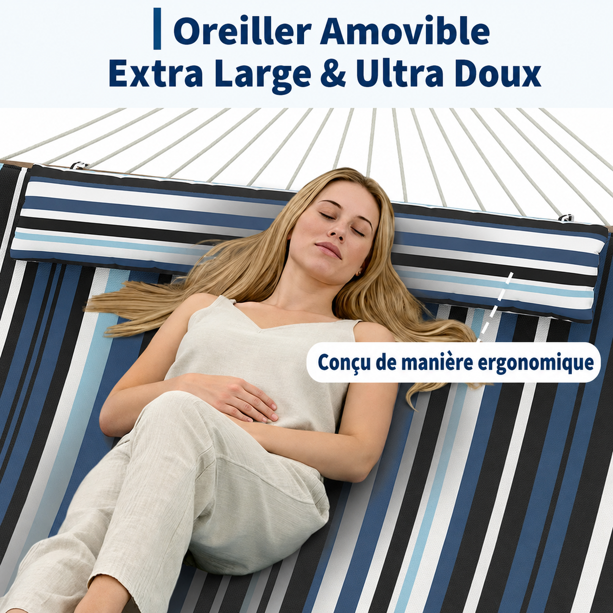 Hamac suspendu XL - L'élégance