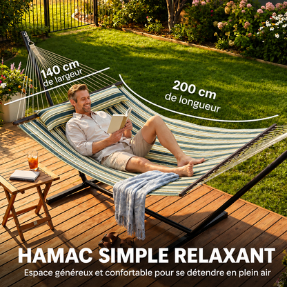 Hamac jardin sur pied - Manita