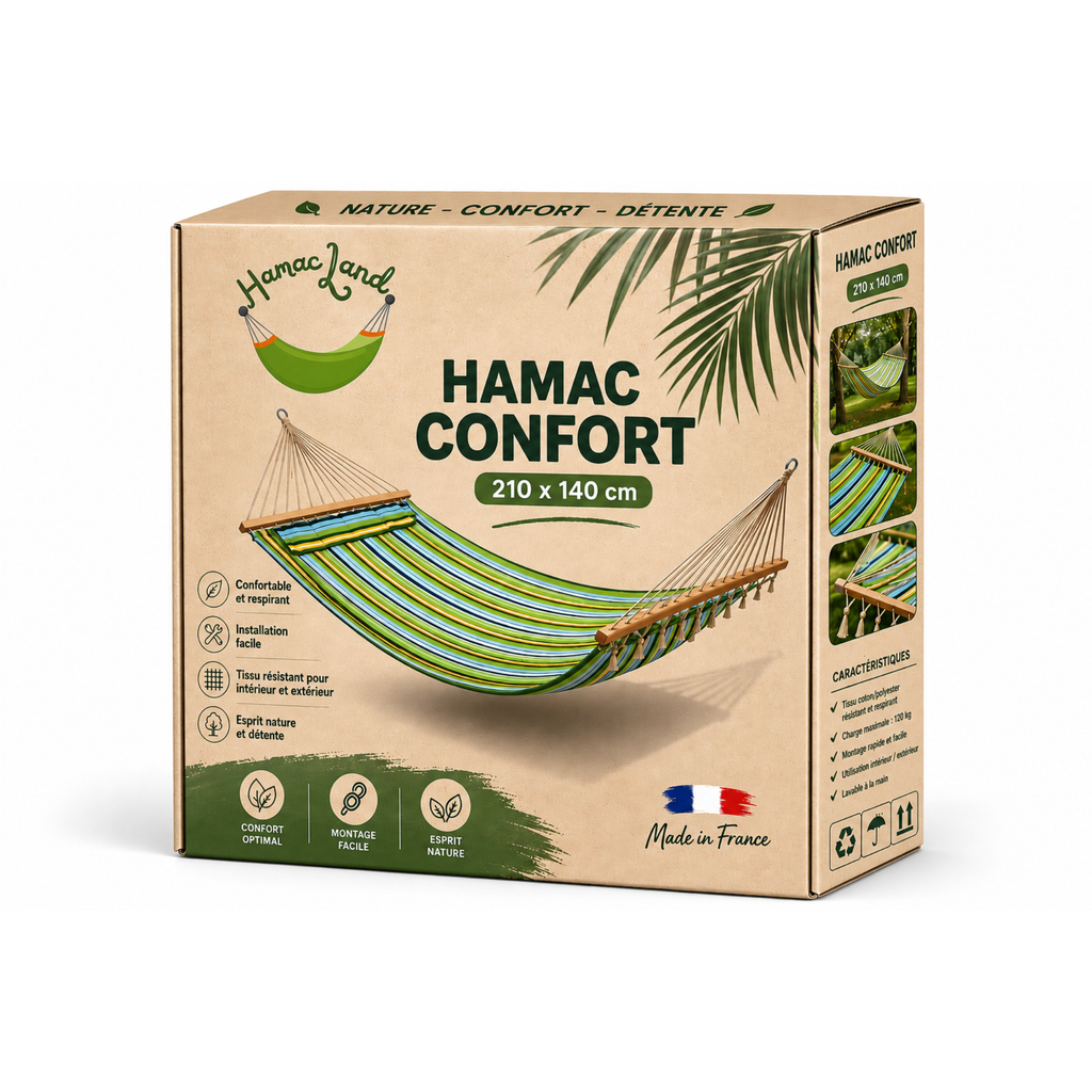 Hamac Halio — Toile Écrue Premium