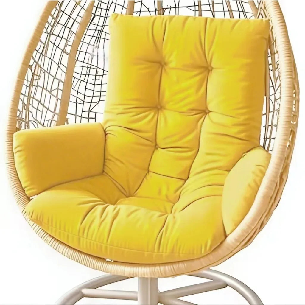 Balcony Egg Chair Cushion Seat Pad Swing Hanging Chair Mat Pillow Patio Garden Outdoor Thickened Hammock Rocking Chair Seat