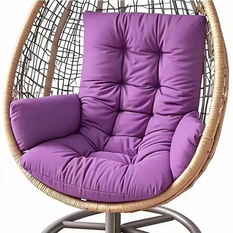 Balcony Egg Chair Cushion Seat Pad Swing Hanging Chair Mat Pillow Patio Garden Outdoor Thickened Hammock Rocking Chair Seat