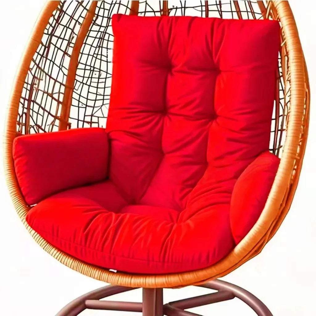Balcony Egg Chair Cushion Seat Pad Swing Hanging Chair Mat Pillow Patio Garden Outdoor Thickened Hammock Rocking Chair Seat