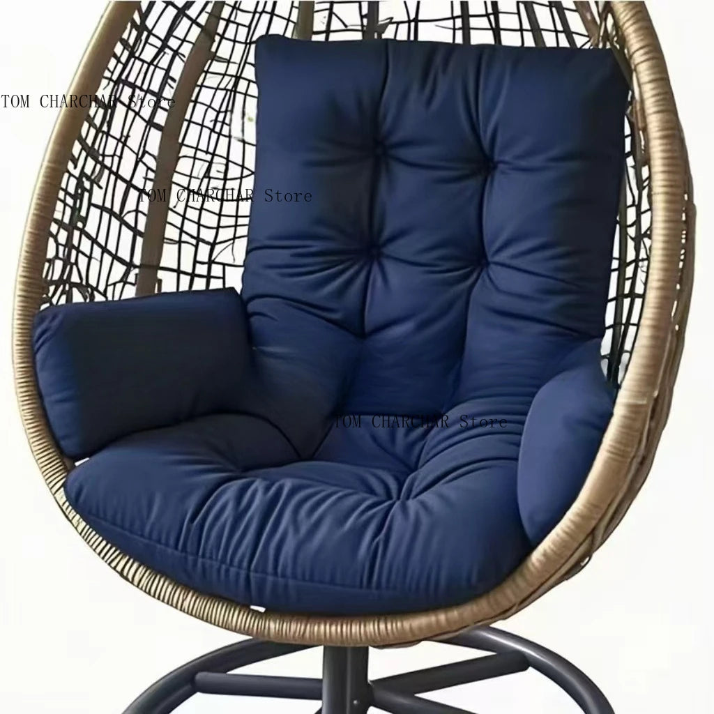 Balcony Egg Chair Cushion Seat Pad Swing Hanging Chair Mat Pillow Patio Garden Outdoor Thickened Hammock Rocking Chair Seat