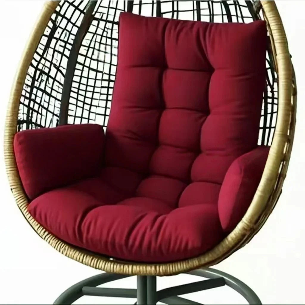 Balcony Egg Chair Cushion Seat Pad Swing Hanging Chair Mat Pillow Patio Garden Outdoor Thickened Hammock Rocking Chair Seat