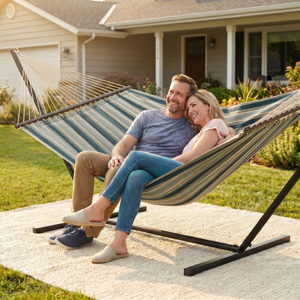Hamac jardin sur pied - Manita