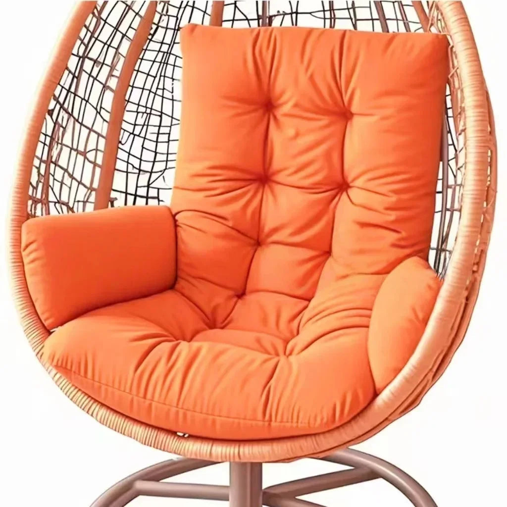 Balcony Egg Chair Cushion Seat Pad Swing Hanging Chair Mat Pillow Patio Garden Outdoor Thickened Hammock Rocking Chair Seat