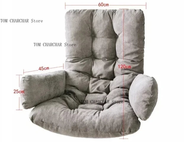 Balcony Egg Chair Cushion Seat Pad Swing Hanging Chair Mat Pillow Patio Garden Outdoor Thickened Hammock Rocking Chair Seat