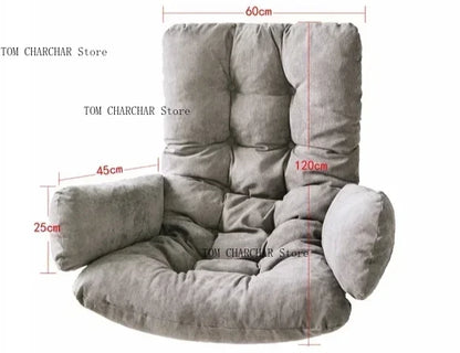 Balcony Egg Chair Cushion Seat Pad Swing Hanging Chair Mat Pillow Patio Garden Outdoor Thickened Hammock Rocking Chair Seat