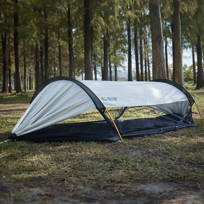 2026 Traveler hammock Outdoor anti roll and anti mosquito hammock Double person sunshade camping hammock with mosquito net