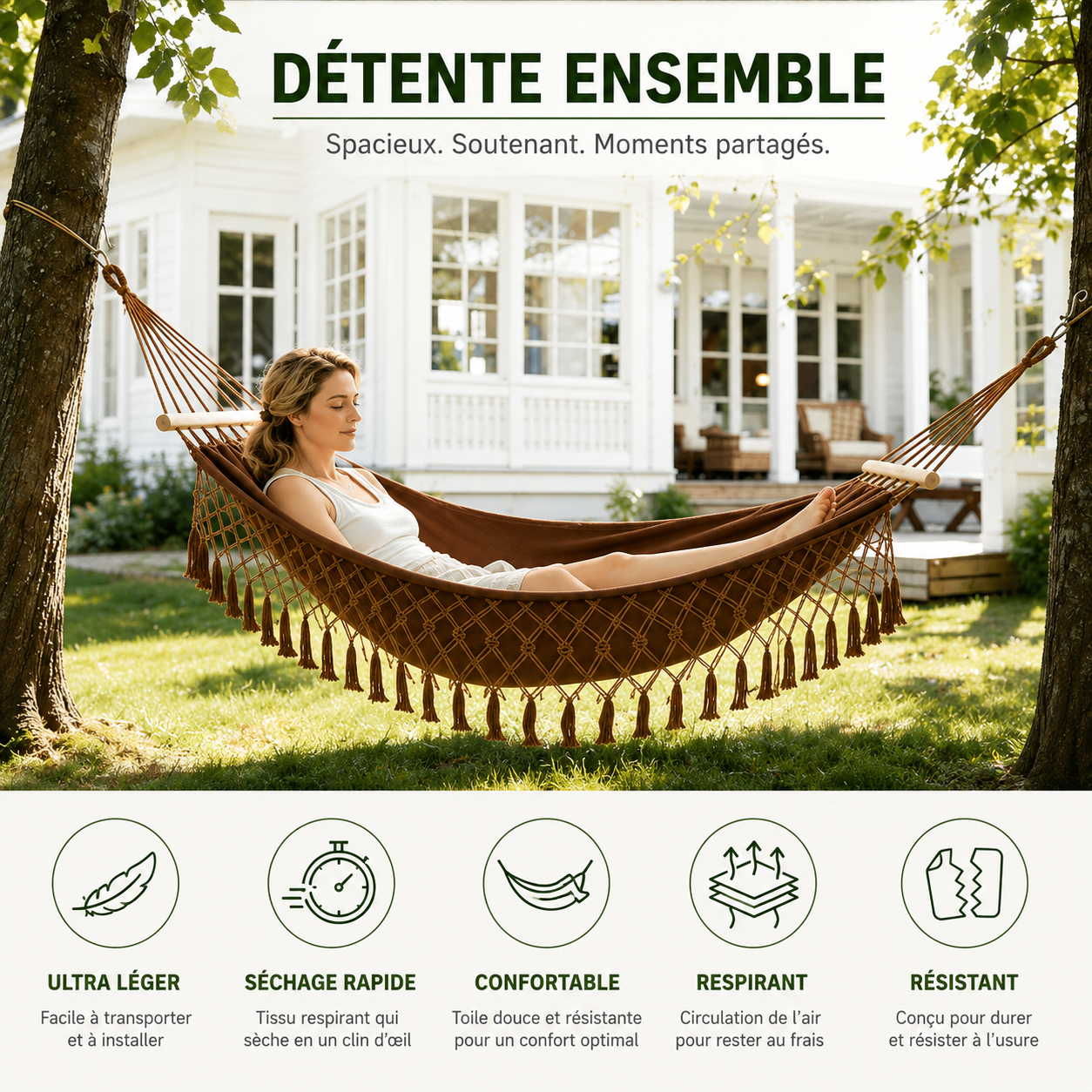 Hamac de Jardin - La Bohème