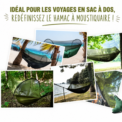 hamac de camping avec moustiquaire 3 en 1