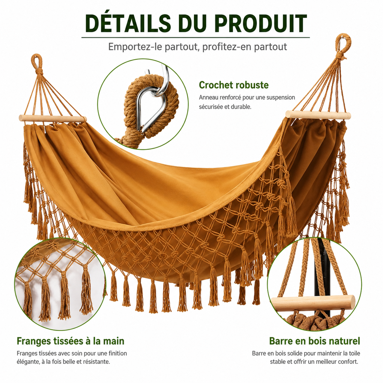 Hamac de Jardin - La Bohème