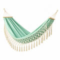 Hamac de jardin turquoise 